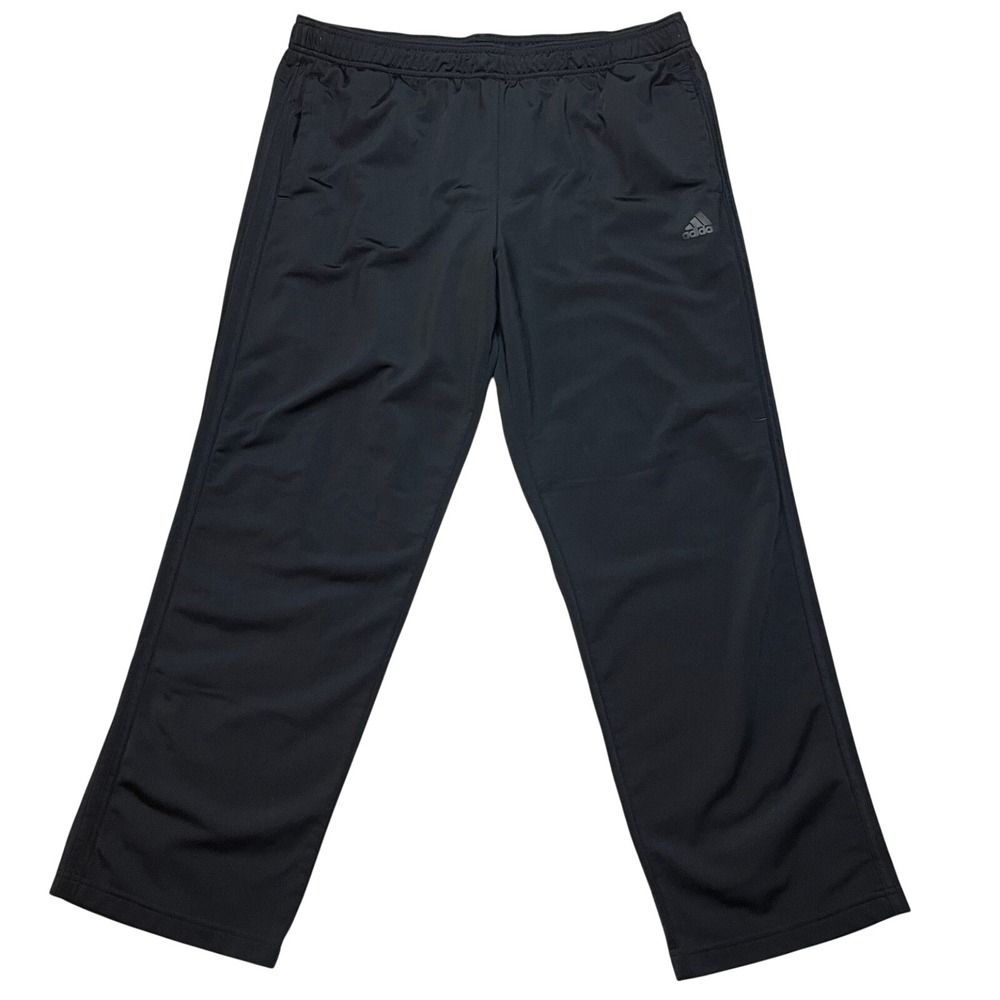 Adidas Track Pants Mens 2XL Black H48430 Performance Training‎ Athletic Joggers